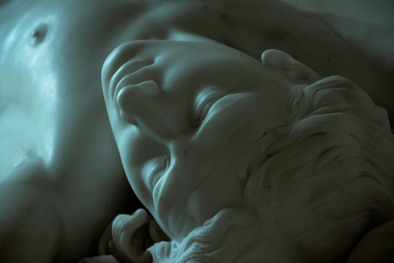 sculpture depicting death